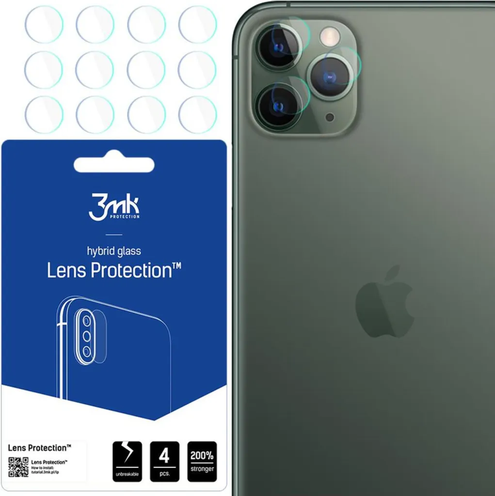Offerta 3mk Protezione Fotocamera iPhone 11 Pro Max - Vetro 9H
