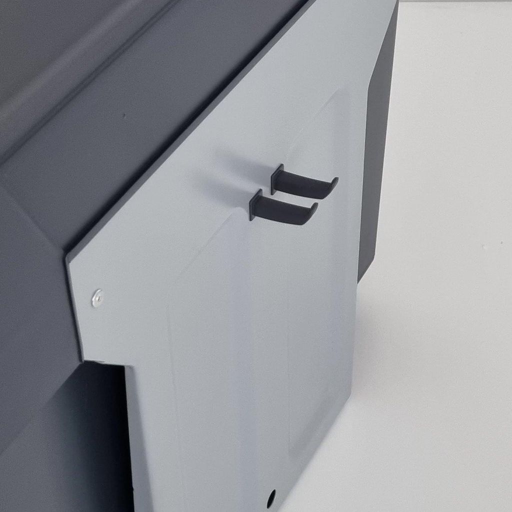 Hailo Haken Paar für Abfallsammler Tandem,Terzett und Vario 30x10 mm
