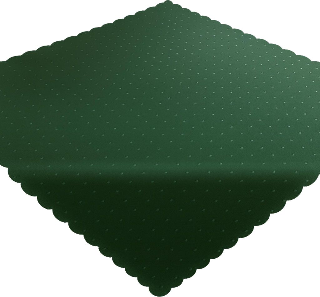 Tovaglia 90 x 90 cm in verde scuro per tavolo da pranzo e Immagine del prodotto 