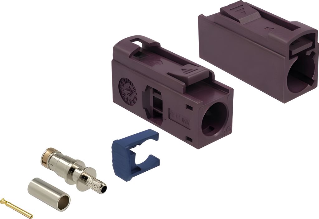 DELOCK FAKRA D-Bu 25mm (lang) zum Crimpen