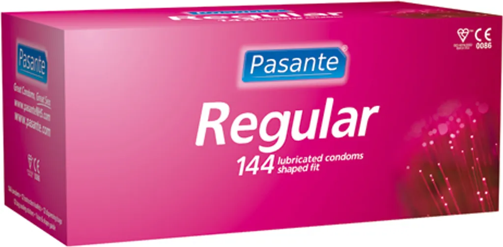 Stock 144 Pasante Regular: Preservativi Classici al Miglior Prezzo