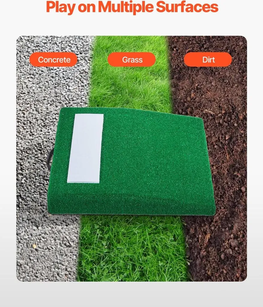 Plateforme de lancer portable 31'' équipement baseball et softball