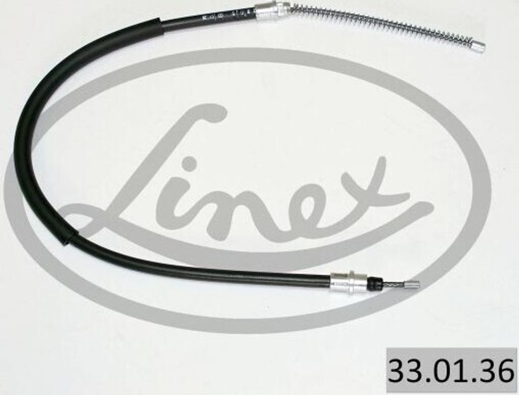 LINEX Handbremsseil 33.01.36 Rechts passend für PEUGEOT 406 (8B) 752/547mm