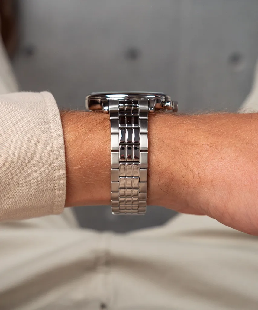 Timex Chicago TW2V01600 Argento: Cronografo Uomo Elegante Acciaio - 8