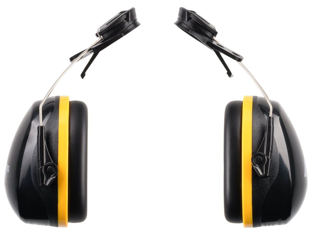 NITRAS MUTE DEFENDER PRO, Kapselgehörschutz, schwarz / gelb, EN 352-3