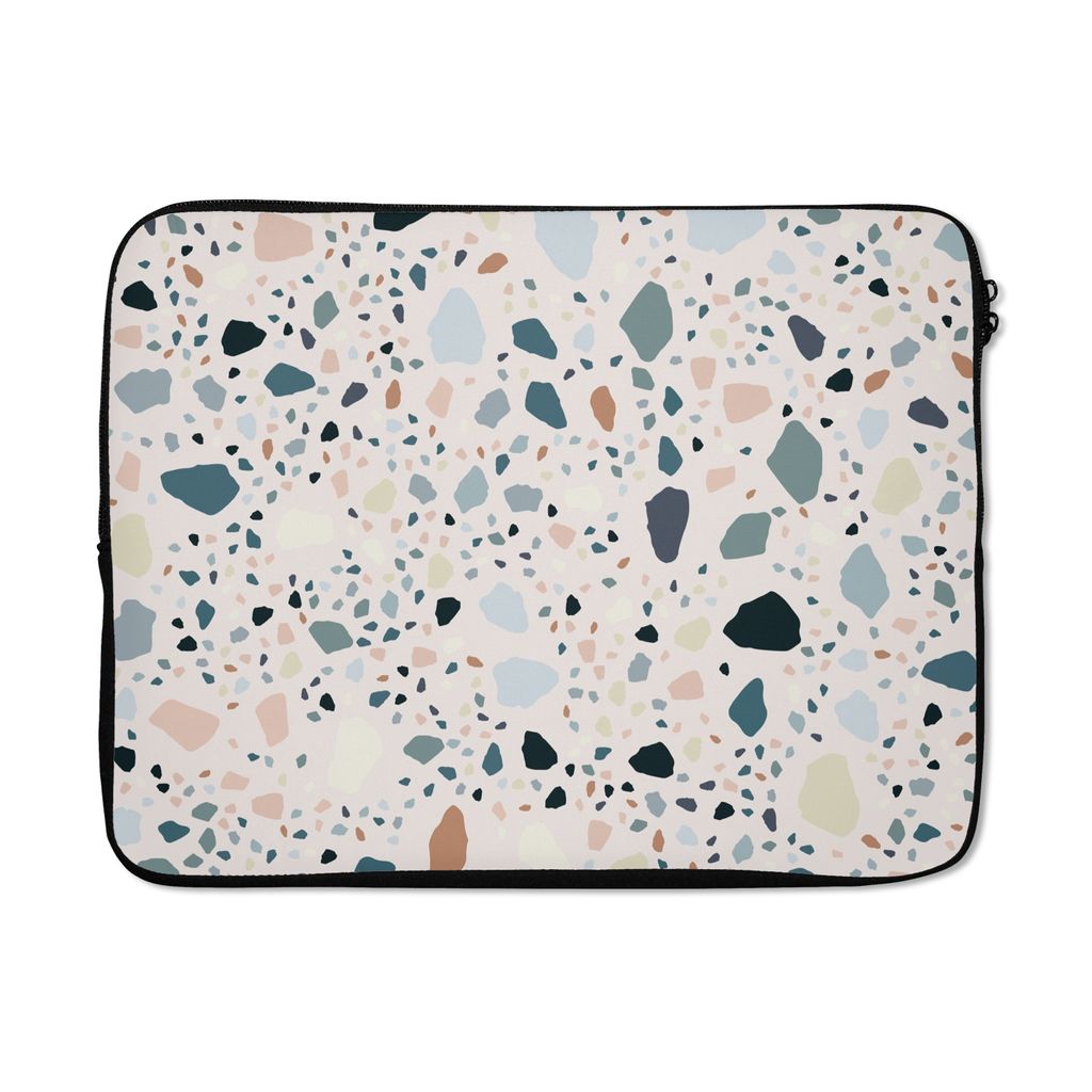 MuchoWow Laptop Hülle 15 Zoll Marmor - Steine - Muster Laptoptasche - Laptoptasche - Sleeve - Rundum-Schutz