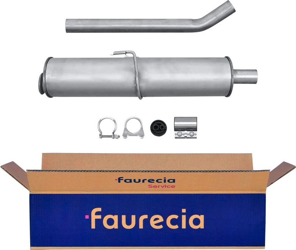 HELLA 8LB 366 020-191 Vorschalldämpfer Schalldämpfer passend für PEUGEOT 806 MPV 806 Kastenwagen (AF) für CITROËN Evasion (22, U6) für LANCIA...