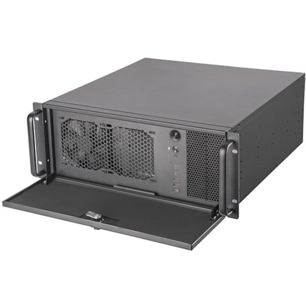 SilverStone SST-RM42-502 Rackmount Server 4U - grau