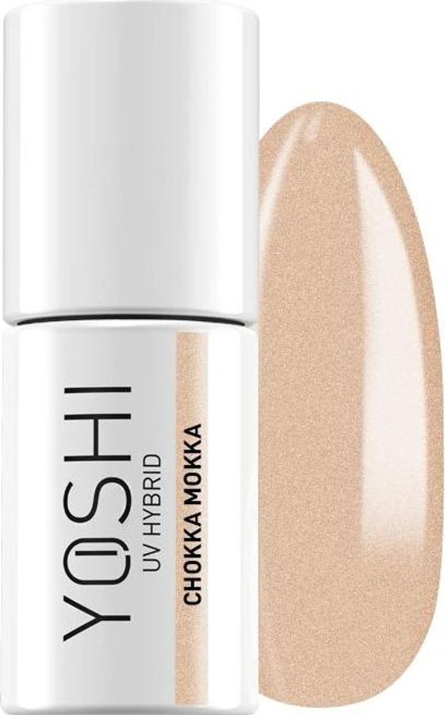 Yoshi | Hybrid-Nagellack - 322 Chokka Mokka - Hybrid-Gellack - Hybridlack - UV LED - 6ml - Profi Qualität - Beige