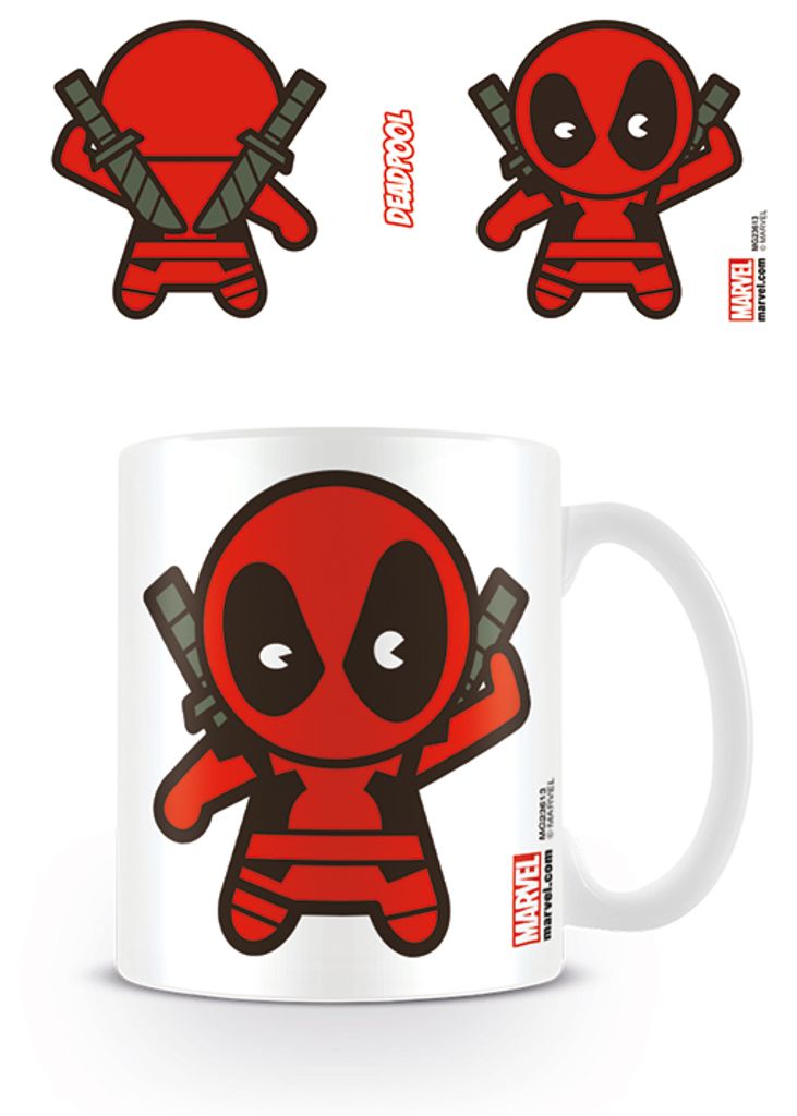 No Name Deadpool Chibi Tasse 315 ml - Keramik mit Druck Produktbild 
