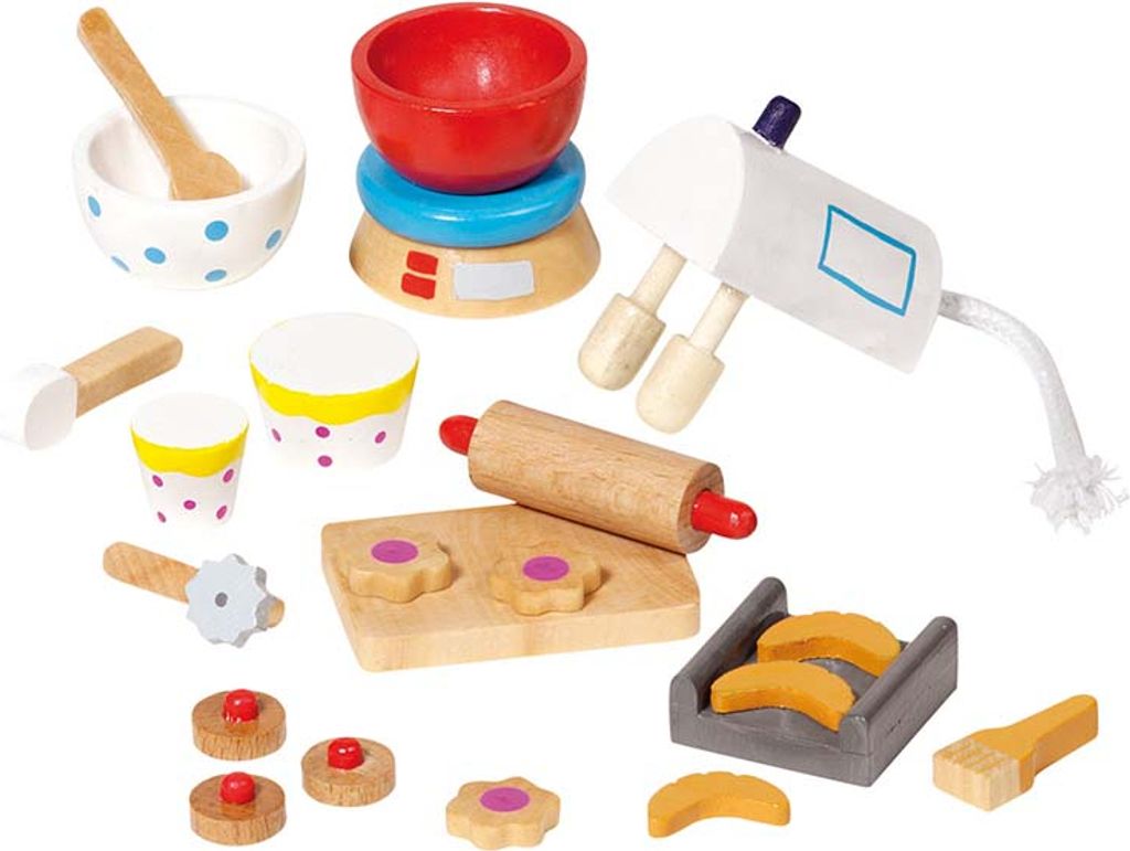 goki 51851 Accessori da forno, multicolore (1 set) Immagine del prodotto 