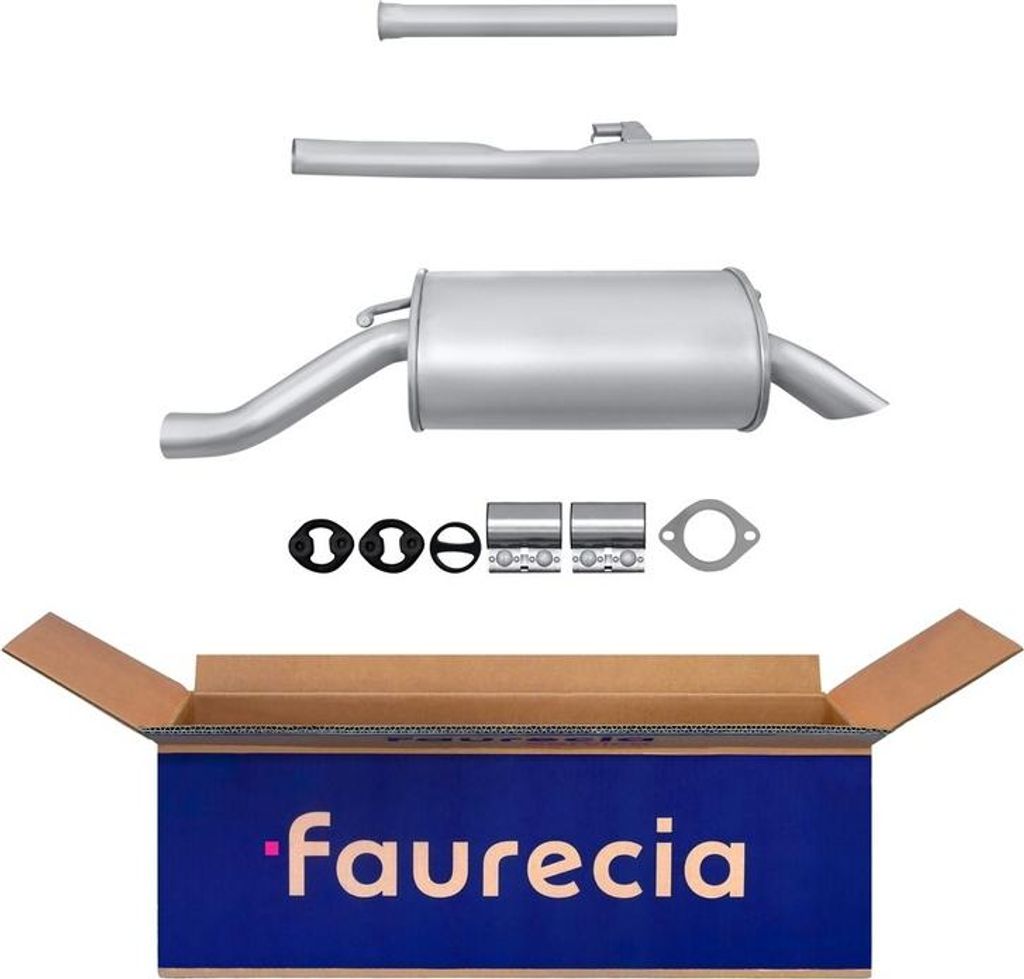 Endschalldämpfer FAURECIA Aftermarket-Expertise für u.a. BMW 3er
