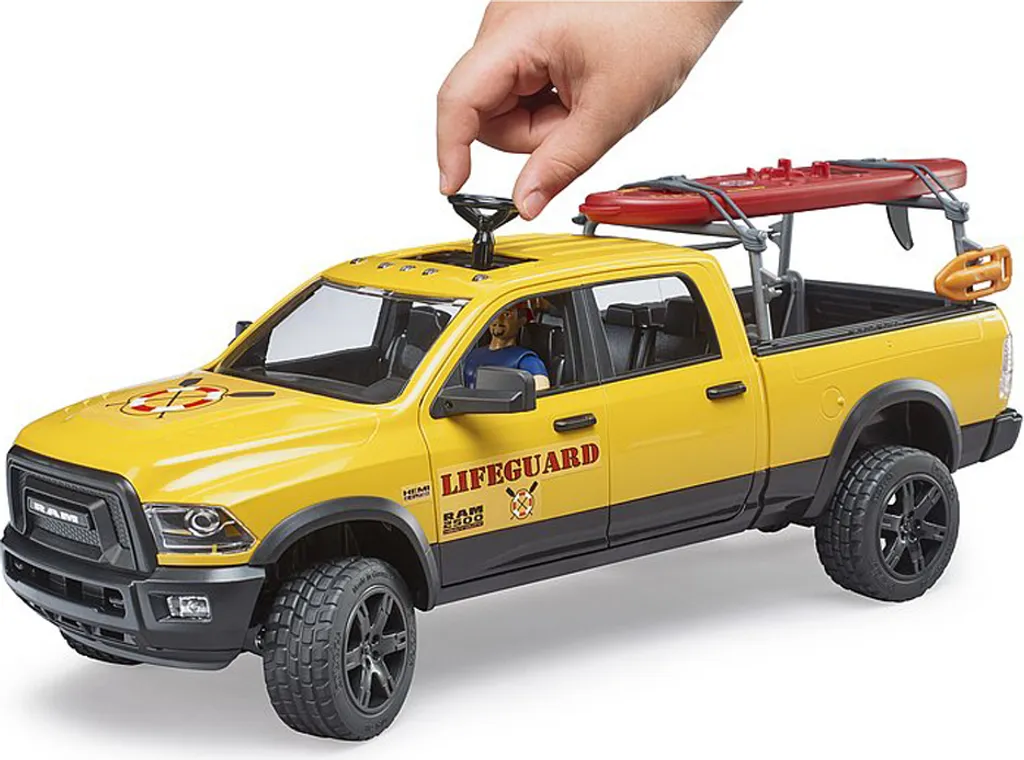 Jouet Sauvetage en Mer Bruder 02506 Set Life Guard et Véhicule 1:16