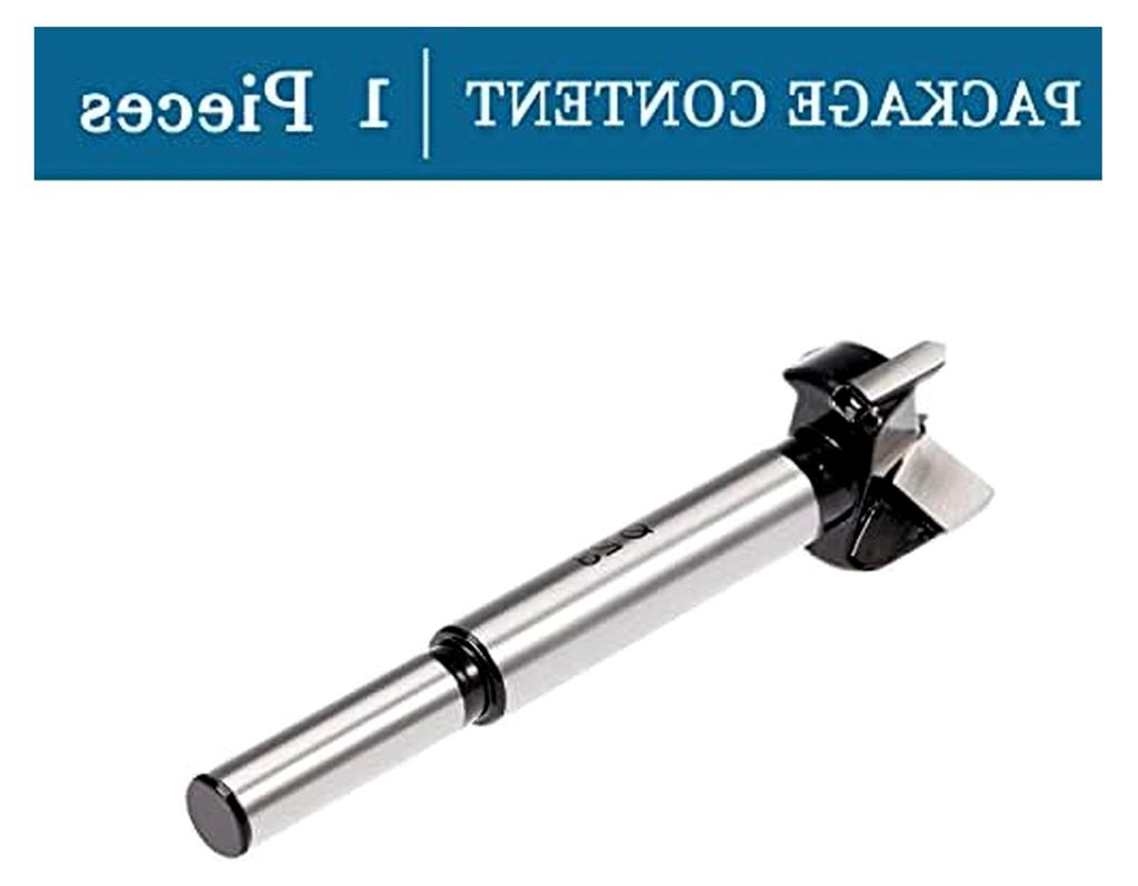 1 Stück 23mm Forstner Bohrer Wolframkarbid Holzlochsäge Schnecken Öffner für Möbel Kunststoff Türscharnier Schwarz