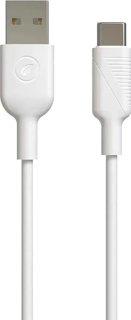 Cavo USB Type-C Corto 20cm Muvit Bianco - Ideale per Viaggi e Auto
