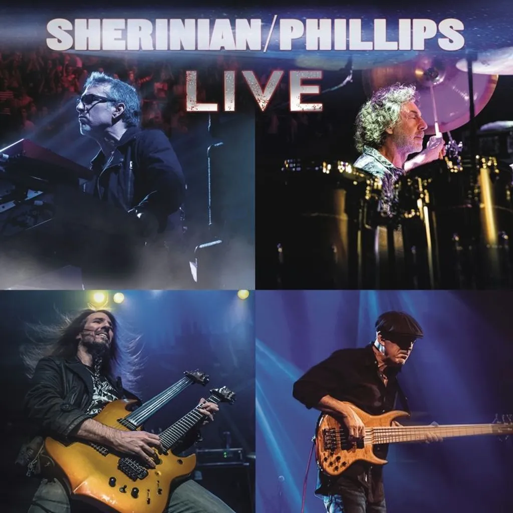 Album Live Sherinian/Phillips en Direct - CD de Jazz Fusion Virtuose