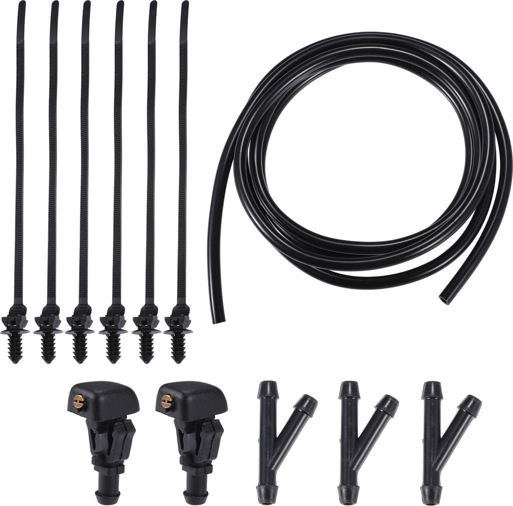 1 Satz Scheiben Waschanlage Wasserdüsen Spray Nr.3W7Z17603AA für Ford