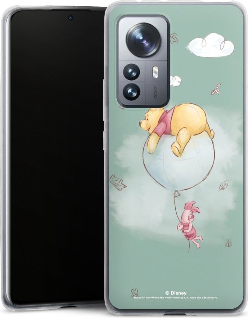 DeinDesign Slim Hülle für Xiaomi 12 Pro 5G Silikon Case Ultra Dünn Handyhülle Bär Disney Winnie Puuh