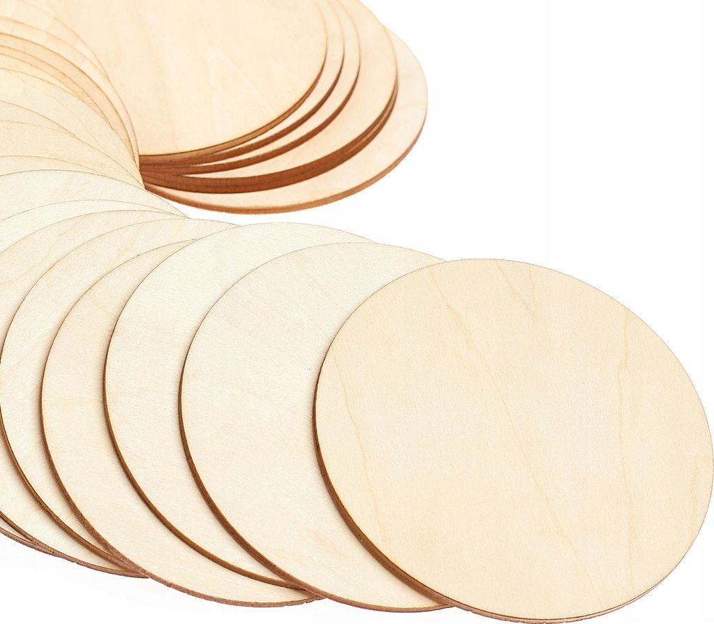 HOLZRUNDRÄDER 15cm AUS SPERRHOLZ 10 Stk