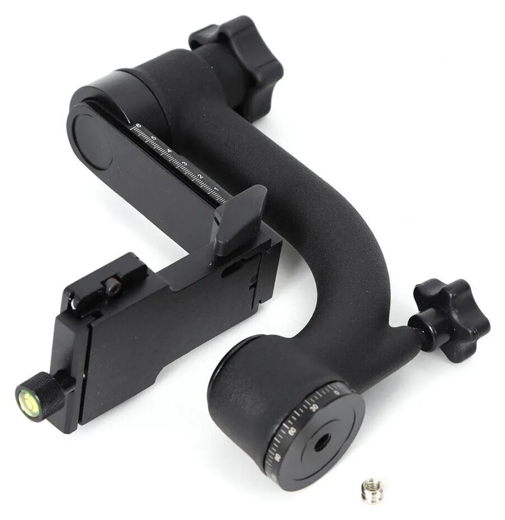Tête de cardan anti-vibration pour trépied - Équilibre stable noir