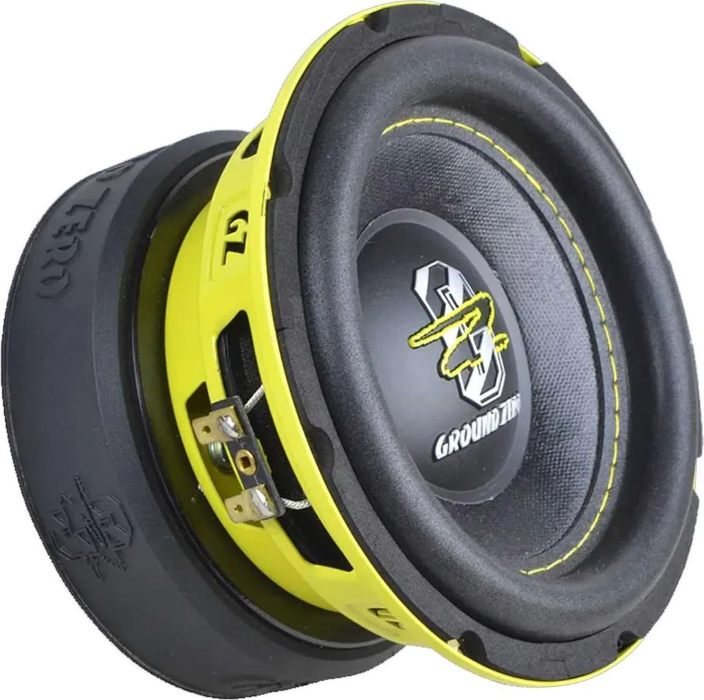 Subwoofer Auto 16cm Ground Zero GZRW 6XSPL - Bassi Potenti e Compatti