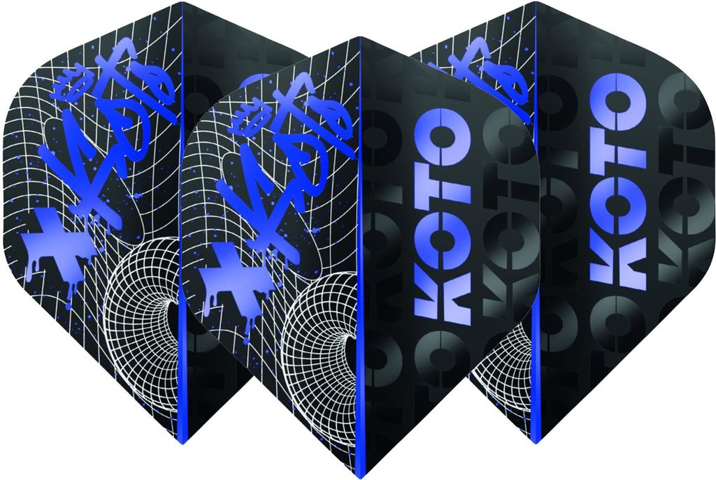 KOTO Rebel Blue NO2 - Dart Flights