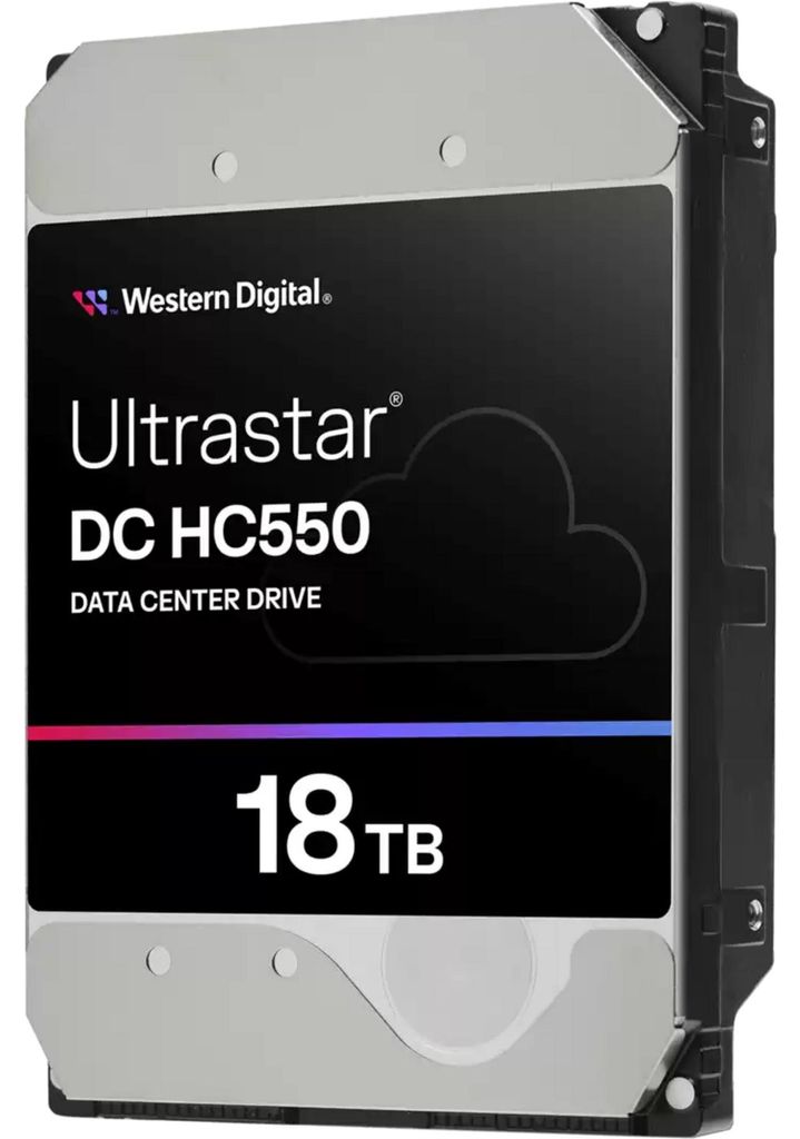 WD Ultrastar DC HC550 - 3.5 Zoll - 18000 GB - 7200 RPM Obrázok produktu 
