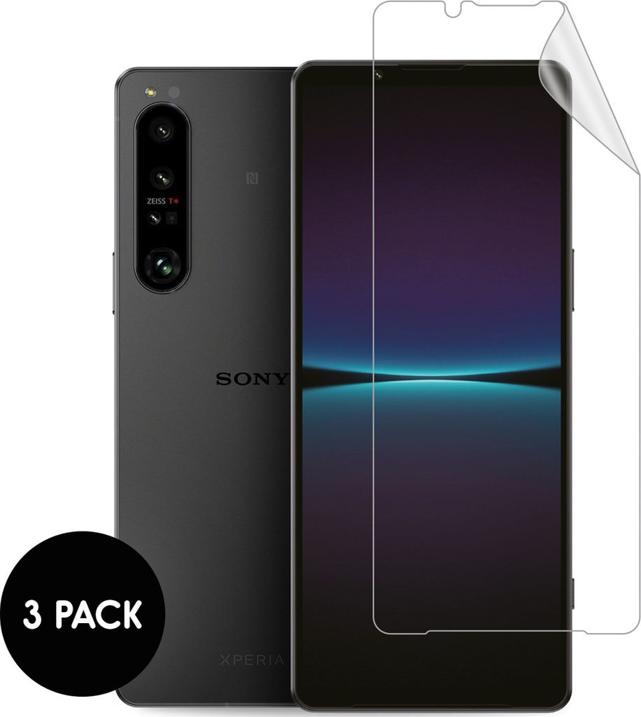 Folia ochronna na ekran Sony Xperia 1 IV: 3-pak folii Zdjęcie produktu 