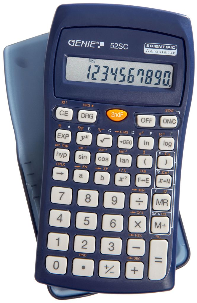 Genie 52 SC - Tasche - Wissenschaftlicher Taschenrechner - Produktbild 