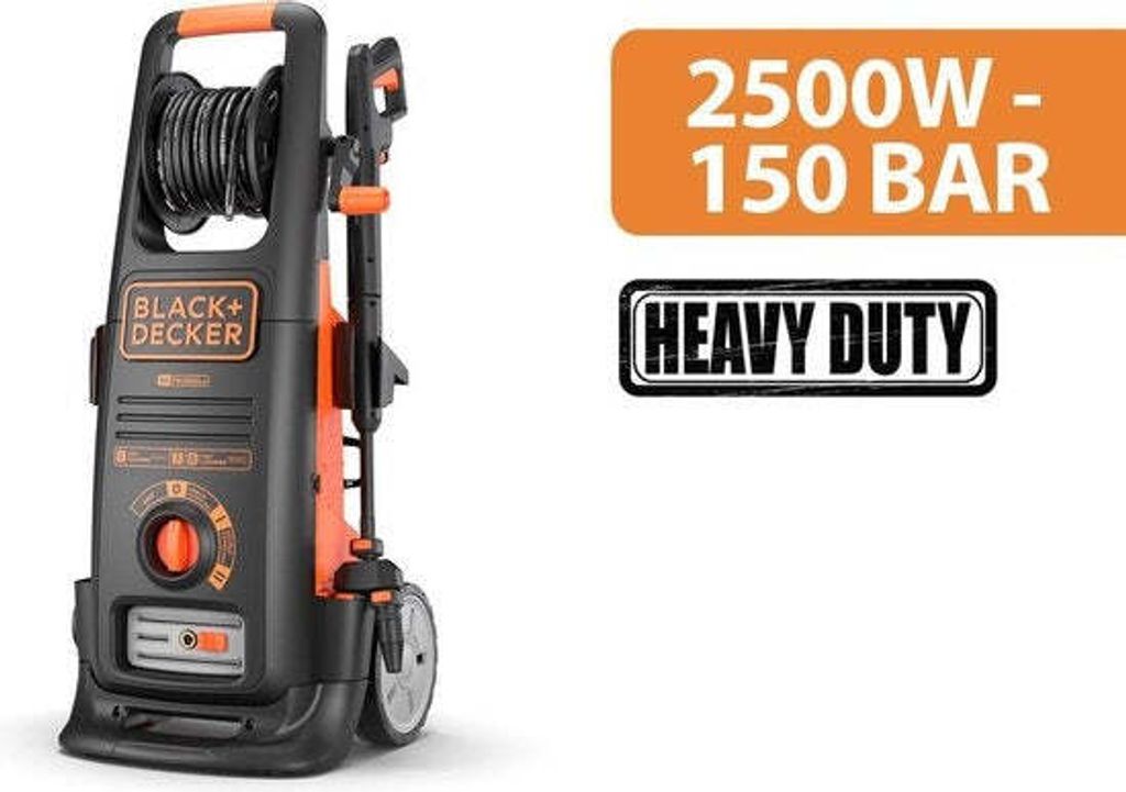 BLACK+DECKER Hochdruckreiniger BXPW2500DTS - 150 bar - 2500 Produktbild 