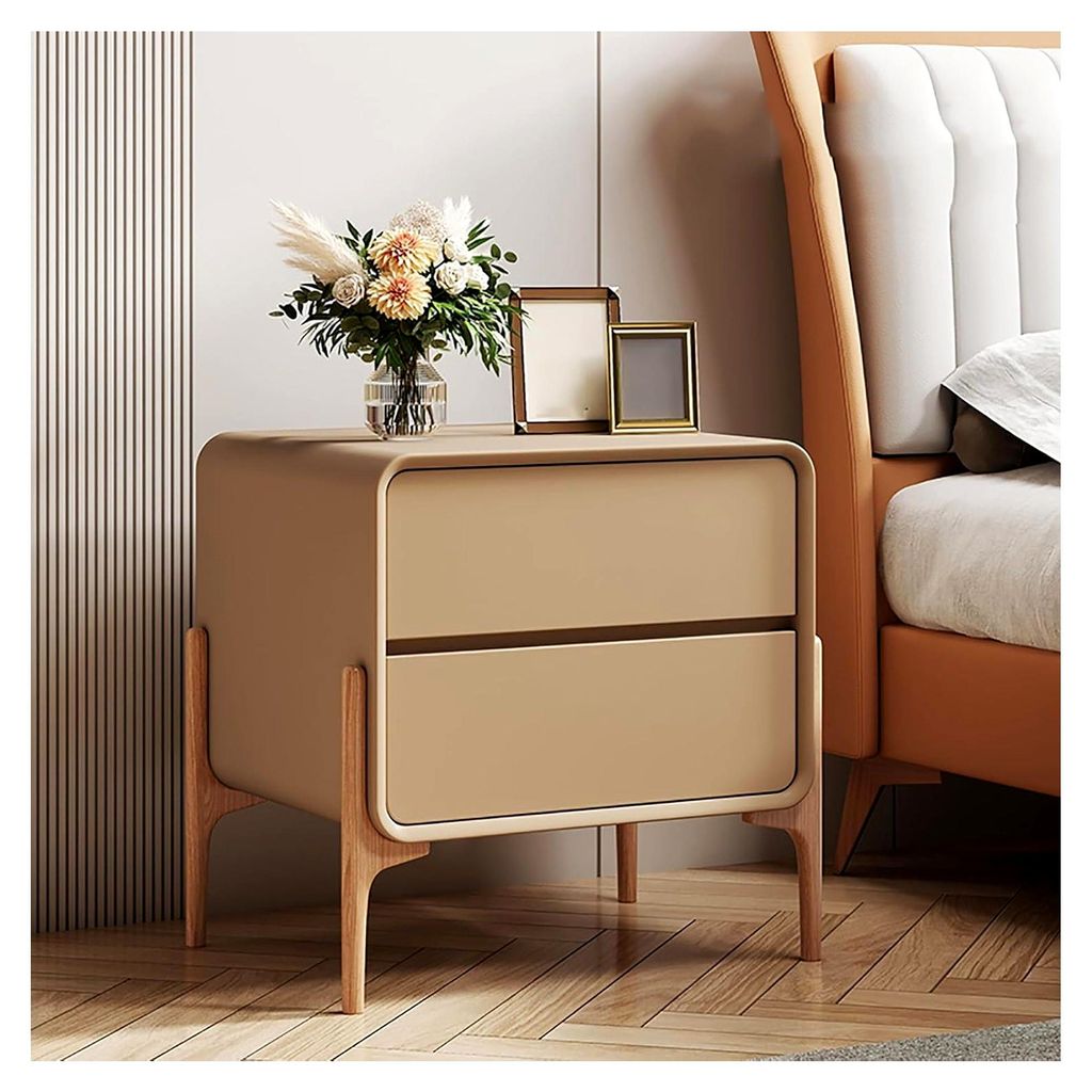 Nachttisch-Set – Beistelltische und Kommode für das Schlafzimmer, kleiner Nachttisch mit Stauraum, moderner Nachttisch und Aufbewahrungsschrank,...