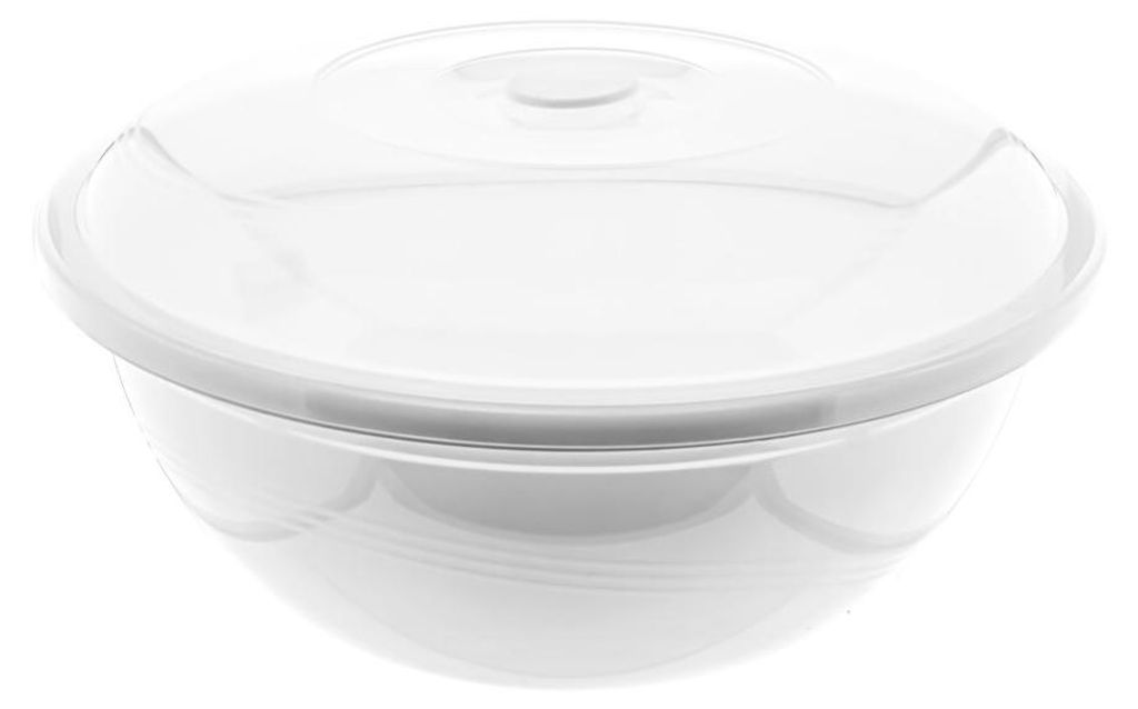 Allzweck-Schüssel mit Deckel 15 Liter (03 1212) Weiß Produktbild 