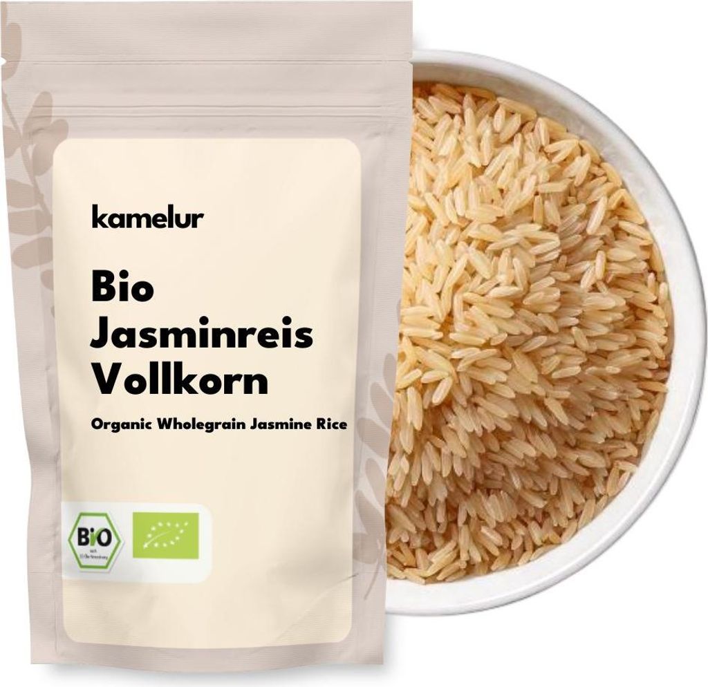 Kamelur Bio Jasminreis Vollkorn 500 g