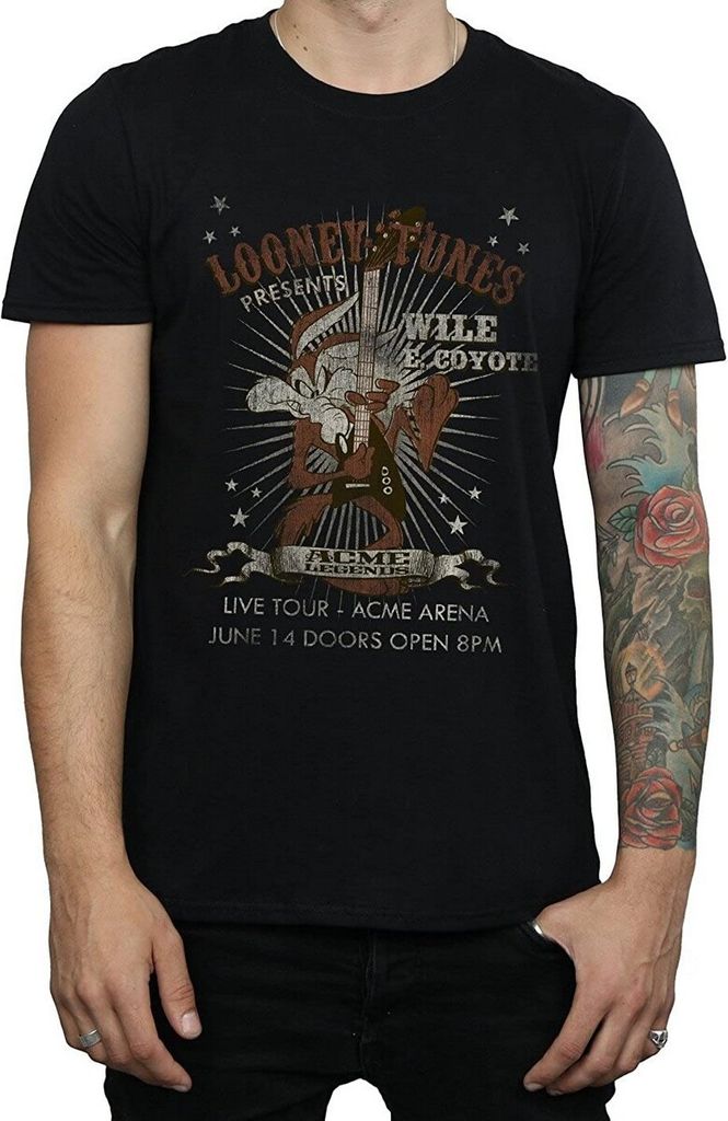Looney Tunes - T-Shirt für Herren BI1534 (S) (Schwarz)