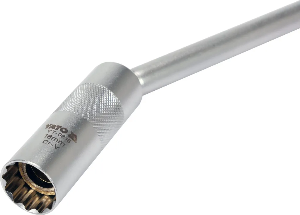 Chiave Candele 18mm Professionale | Magnete e Lunghezza 310mm - 2