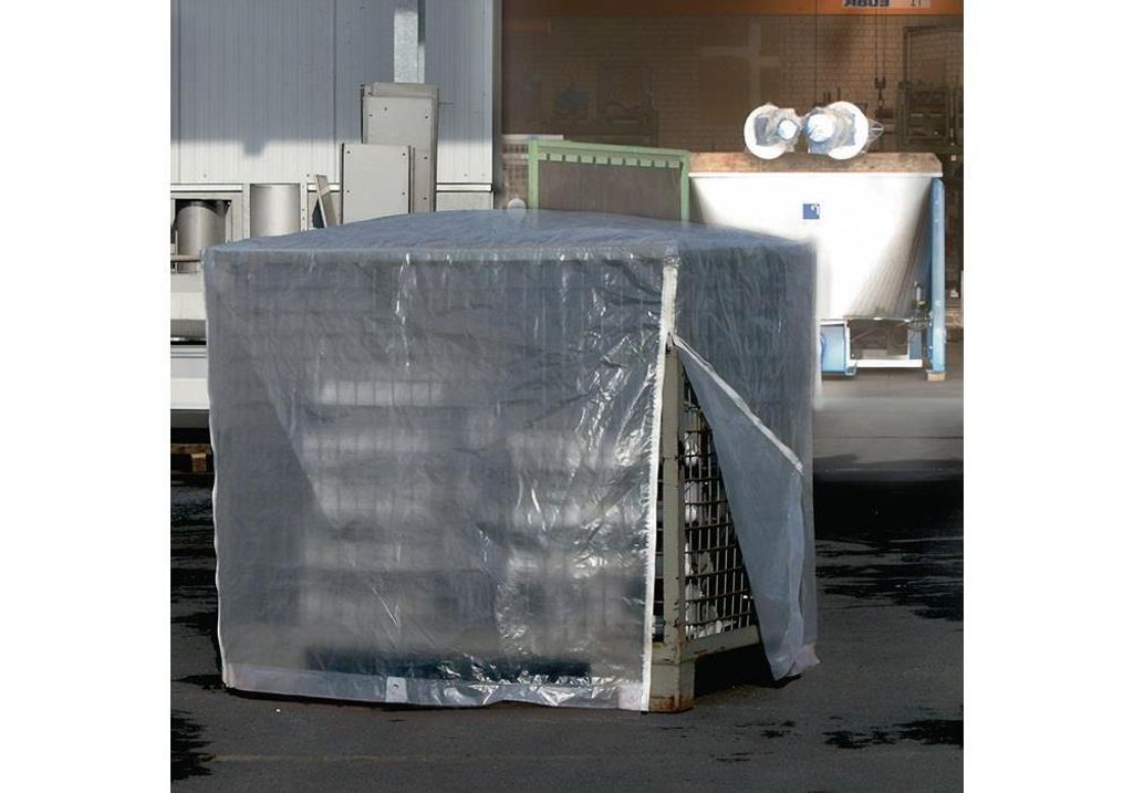 Coperchio a rete L.850xL.1250mm transp.G.3,8kg con chiusura Immagine del prodotto 