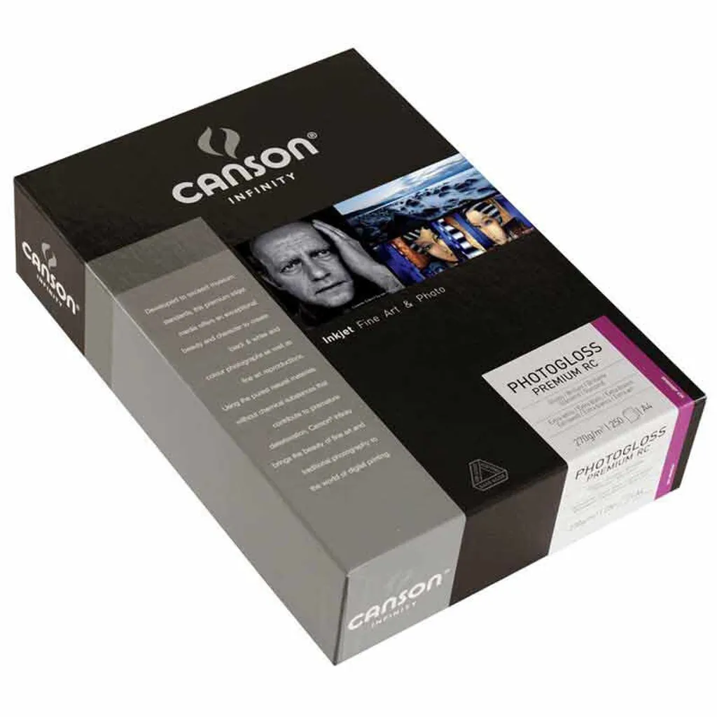 Papier photo A3 pour agrandissements professionnels Canson PhotoGloss RC
