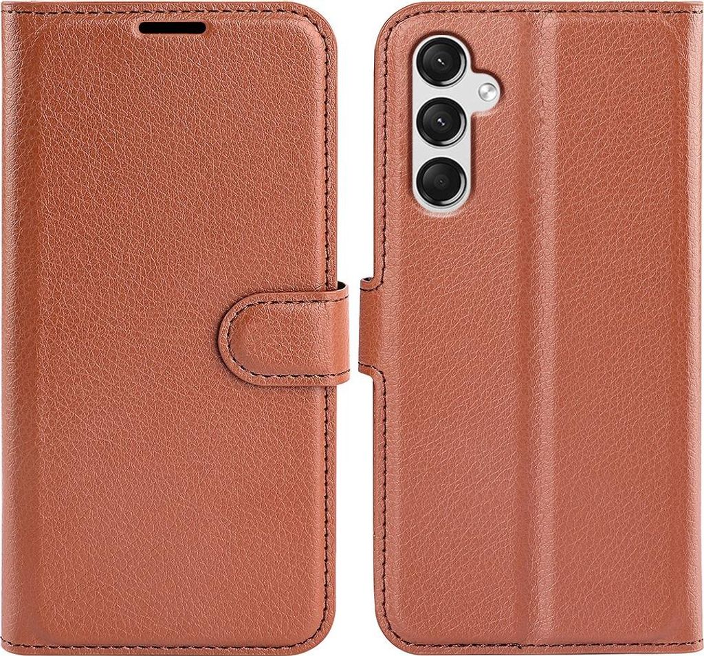 Samsung Galaxy A25 Hülle - Coverup Klapphülle - Braun