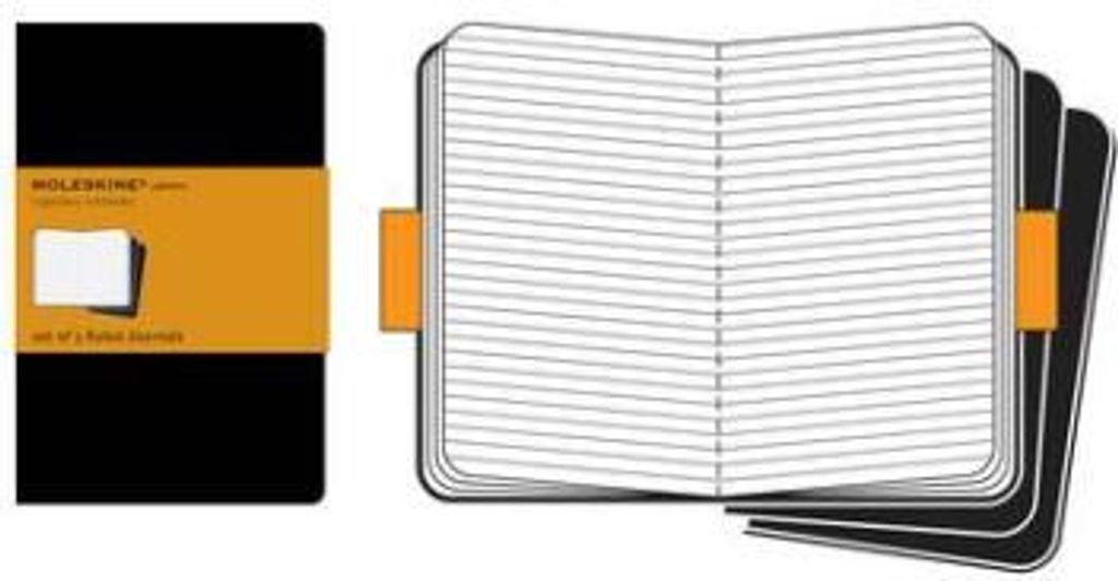 Moleskine Cahier Notizbuch 80 Blätter Schwarz