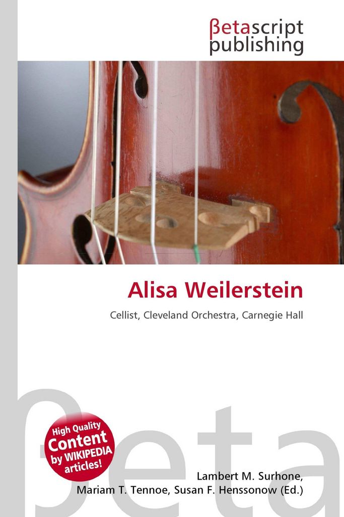Alisa Weilerstein