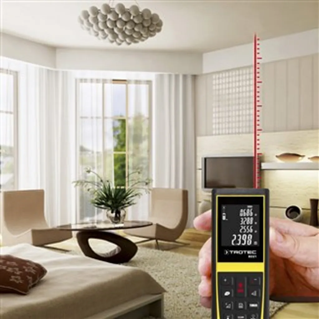 Télémètre laser de précision 70m Trotec BD21 avec Pythagore - 3