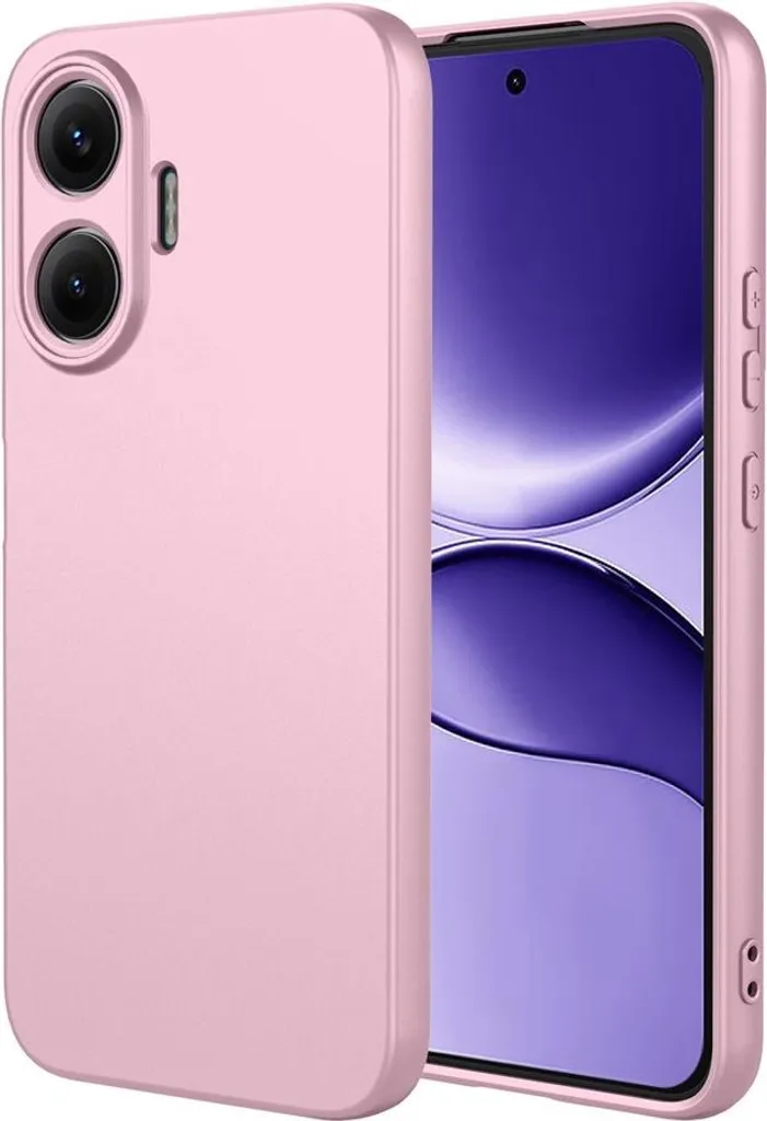 Custodia Glitter Per Xiaomi Poco M5 – Cover Protettiva In TPU Rosa Per Donne