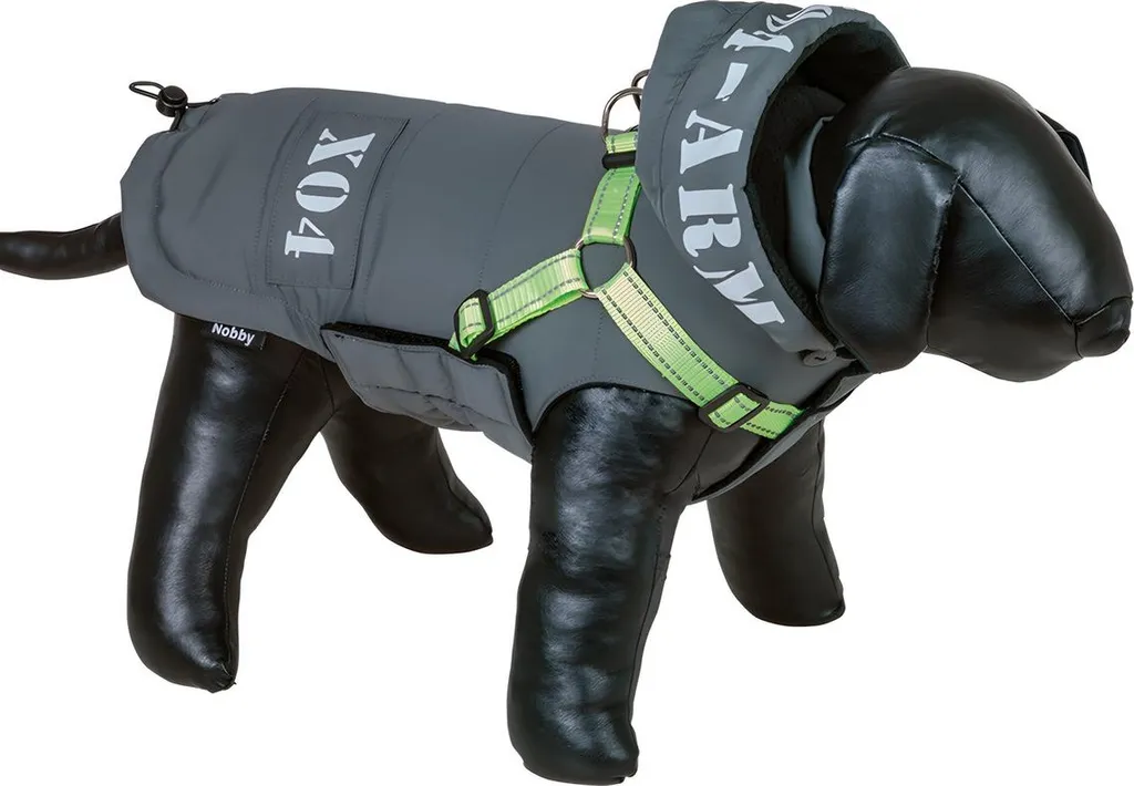 Look Urban e Comfort: Nobby X04 2 in 1 Cappottino Cane Grigio 40cm