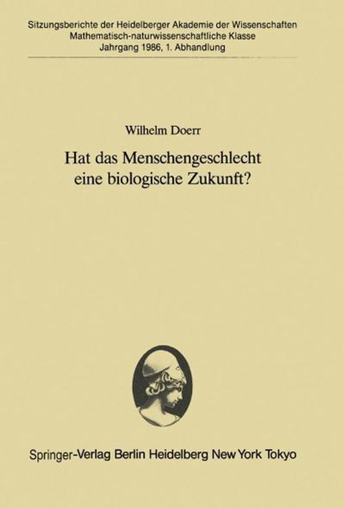 Hat das Menschengeschlecht eine biologische Zukunft?