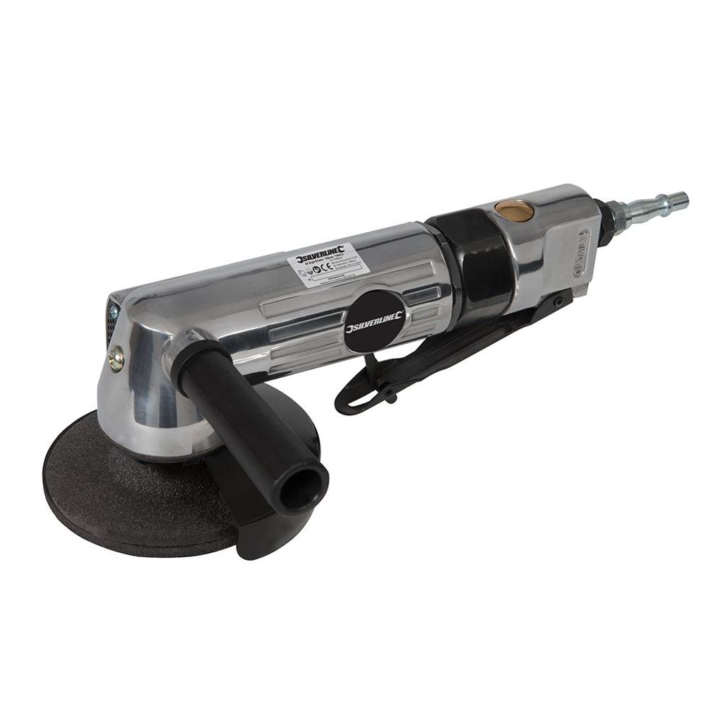 Silverline Druckluft-Winkelschleifer 100 mm