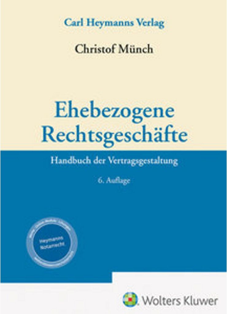Ehebezogene Rechtsgeschäfte