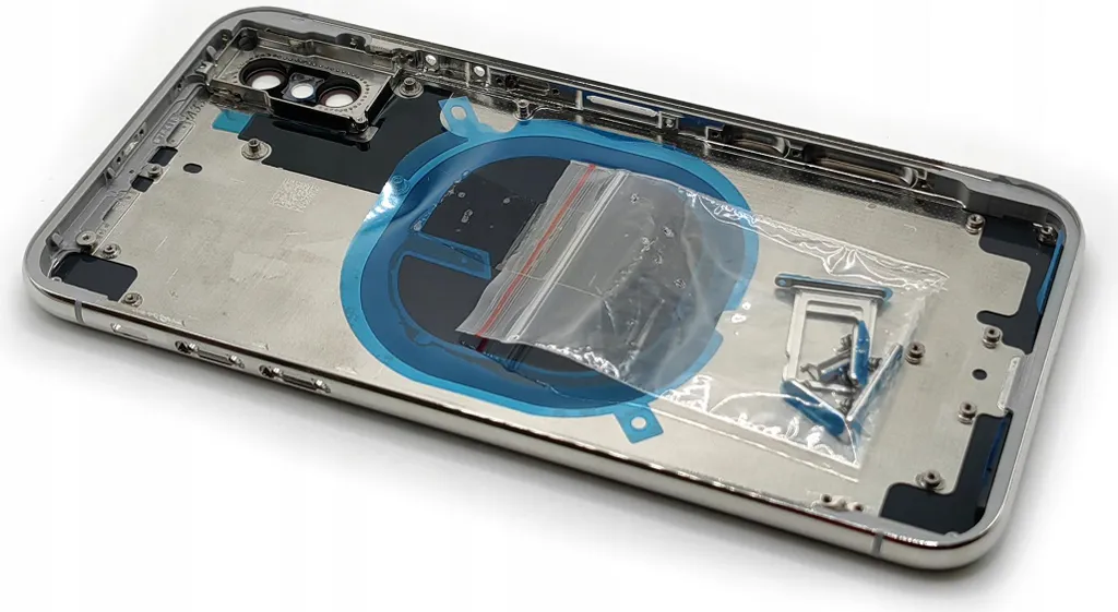 Protection Arrière iPhone X Blanche - Étui de Rechange Premium Rigide