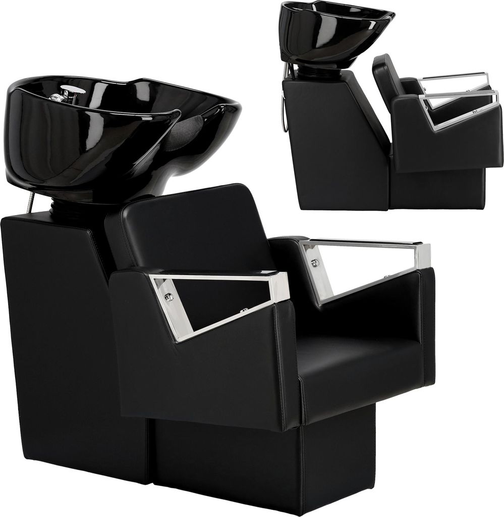 Kapperswasunit Tomas - complete wastafel voor kapsalon en Productafbeelding 