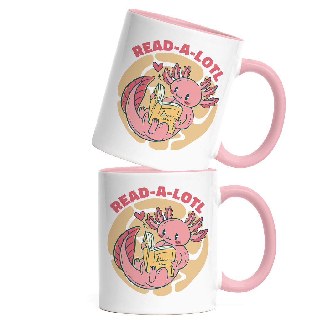 Leseratten Tasse Mit Spruch – „Bücherwurm“-Design, Schwarz, Spülmaschinenfest, In Deutschland Bedruckt