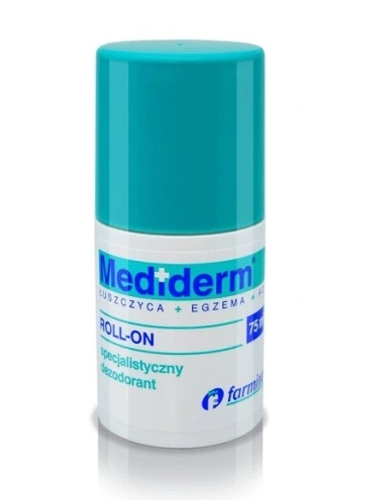Mediderm Deo Roll-on 75ml - Antitranspirant bei Neurodermitis Psoriasis Ekzem